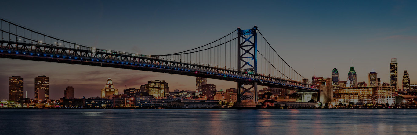 Keystone Title services main image Ben Franklin Bridge Philadelphia
